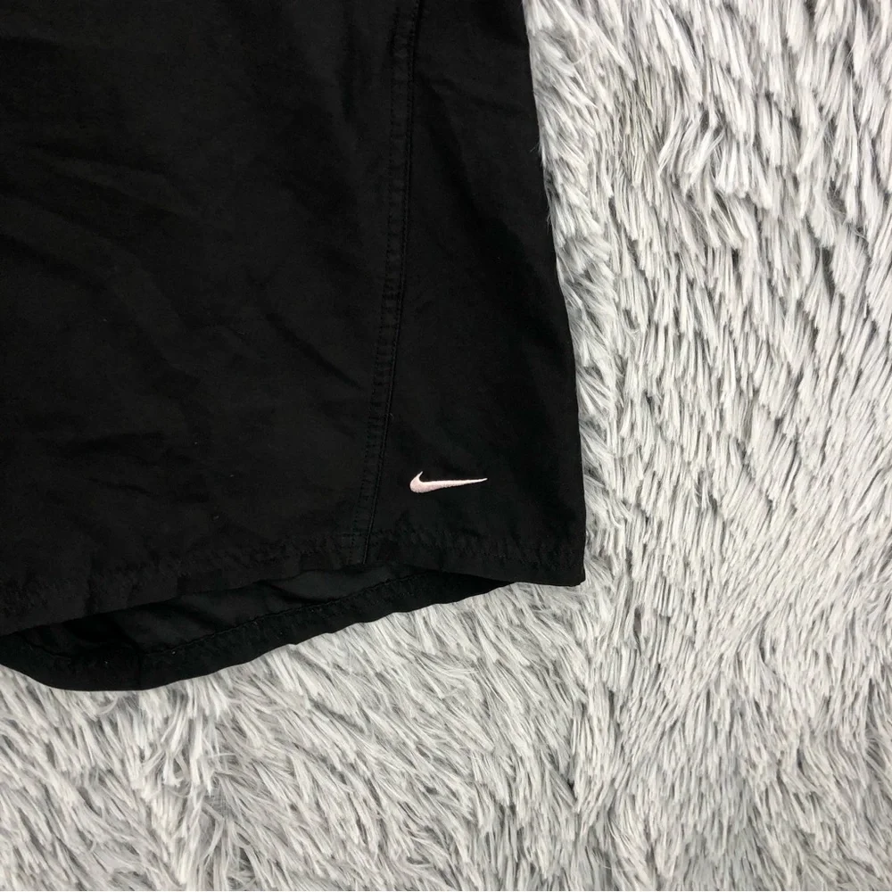 Nike Swim Trunks Mens Medium Swim Built in Underwear Black Gray